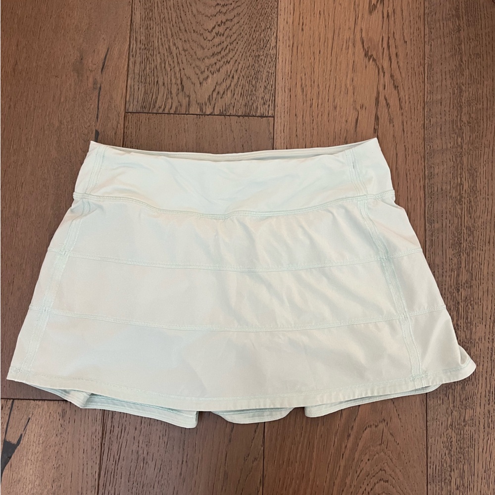 Lululemon Athletica Light Green Tennis Skirt